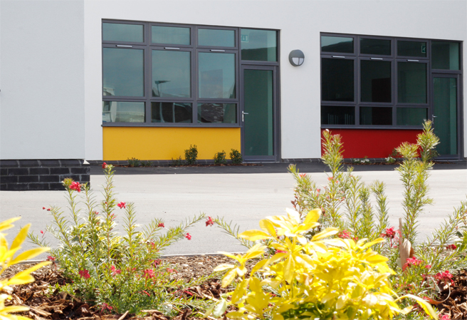 Image of plant bed at Ascot Road Community Free School