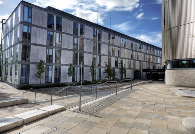 Image of landscaping at George Moore Square