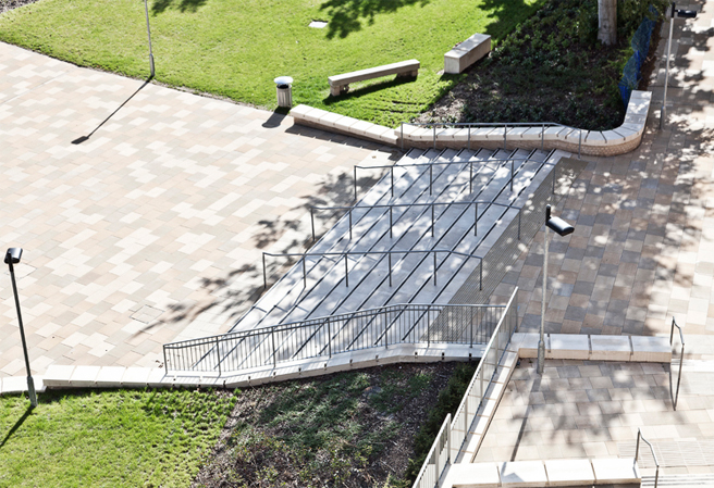 Steps at George Moore Sq