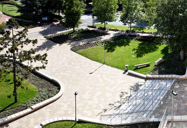 Image of landscaping at University of Southampton