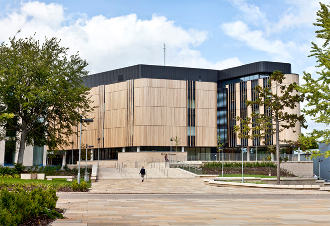 Image of paving at George Moore Square, University of Southampton