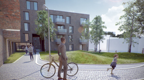 Visual of Hulme Living development in Manchester
