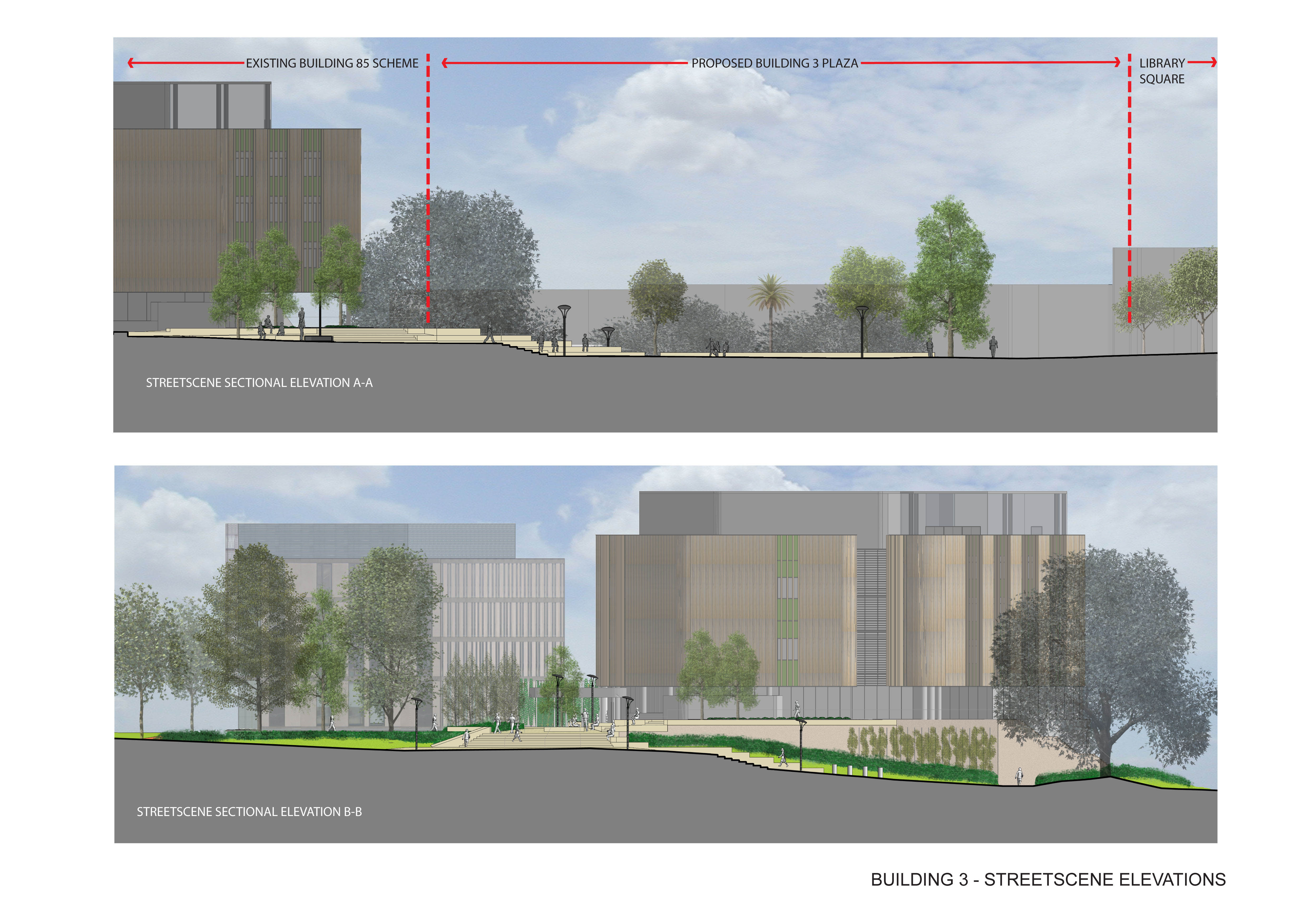 Jubilee Plaza street scene elevation